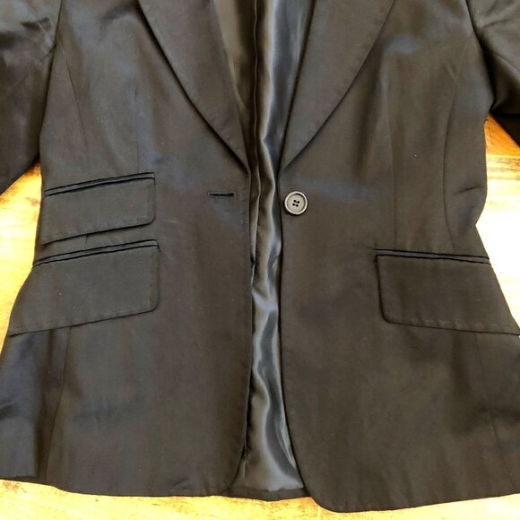 𝅺sandra Angelozzi Tailored Black Blazer - Picture 10 of 14